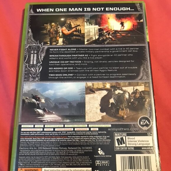 XBOX 360 Army of Gear 2 - Pre-owned - Picture 2 of 3